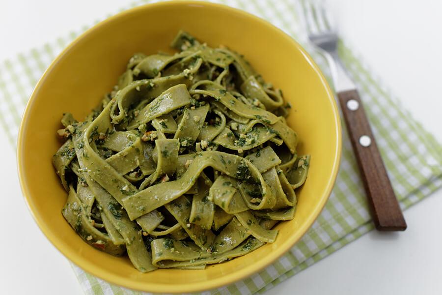 pasta-spirulina-noci