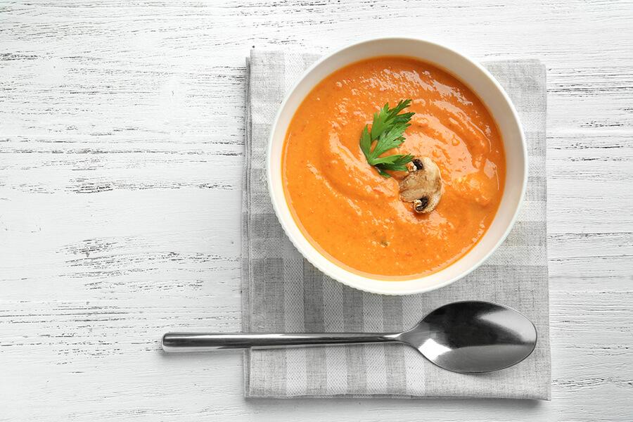 zuppa-zucca-funghi