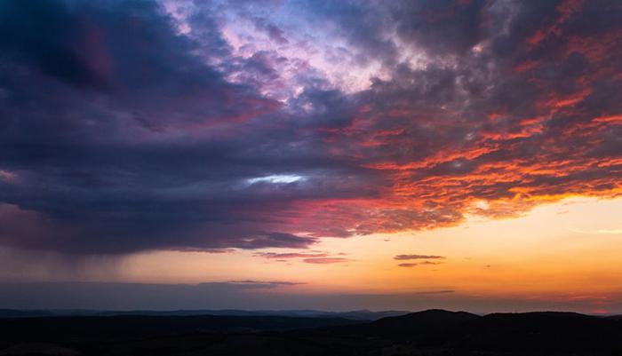 colori tramonto