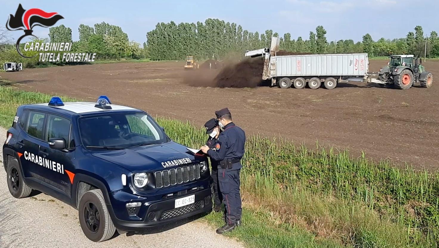 Fanghi contaminati nei campi del Nord Italia